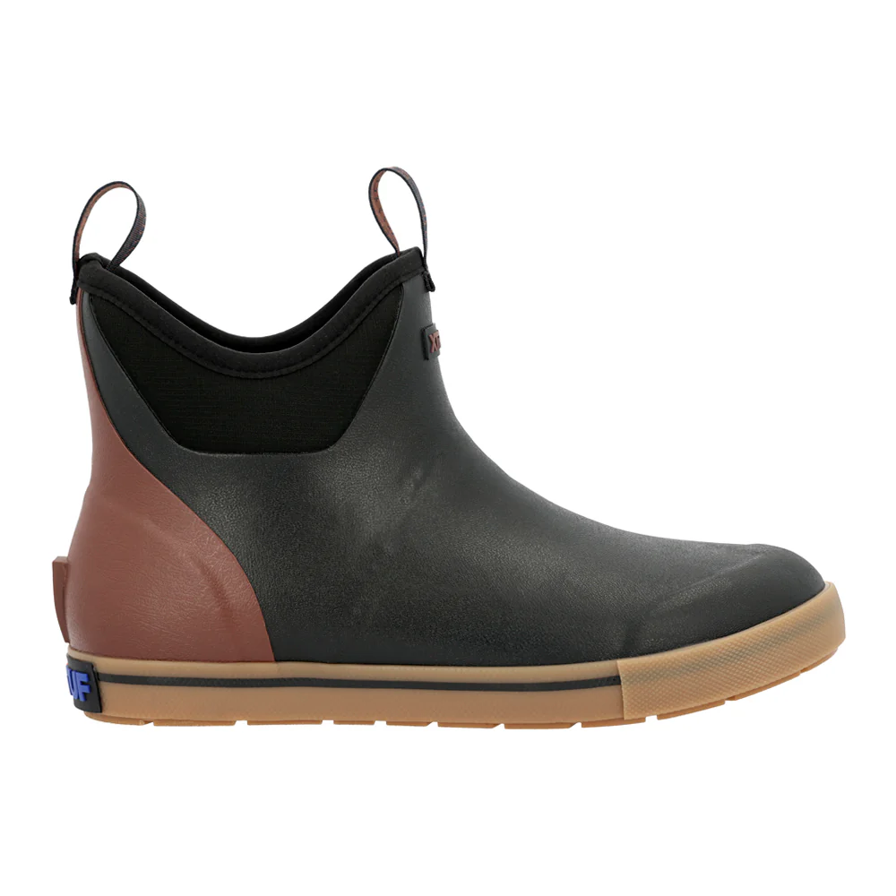 Camp Fleece Lined Ankle Deck Round Toe Pull On Boots