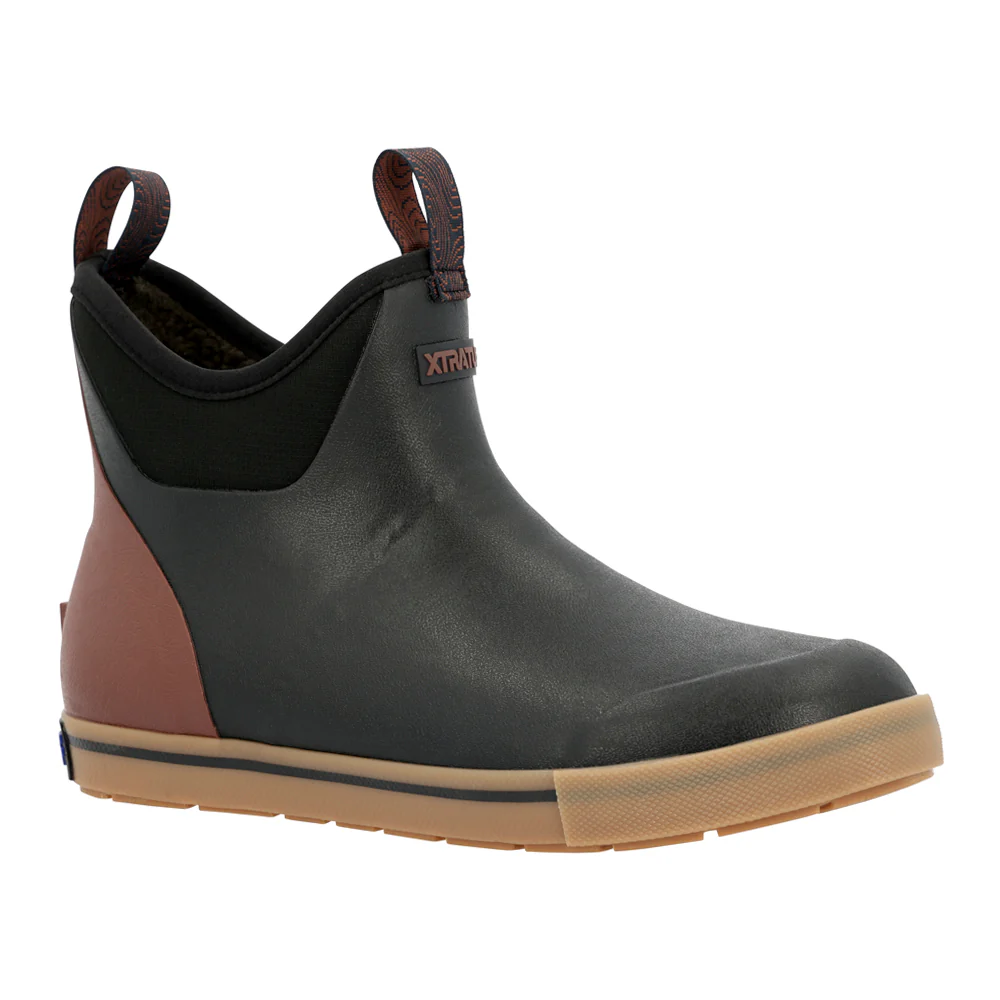 Camp Fleece Lined Ankle Deck Round Toe Pull On Boots - Image 2