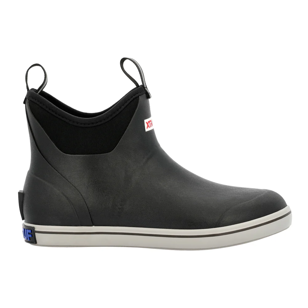 Fleece Lined Ankle Deck Rain Boots