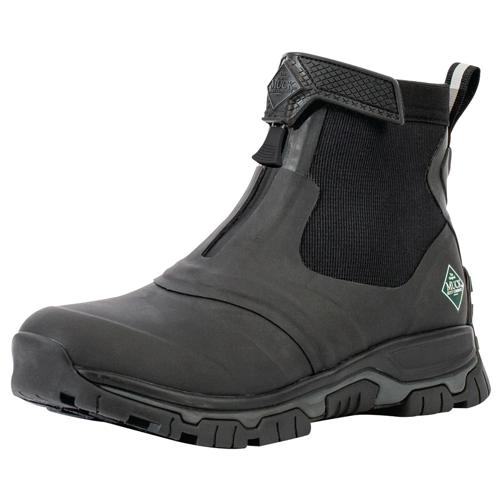 Apex Mid Zip Round Toe Pull On Boots - Image 2