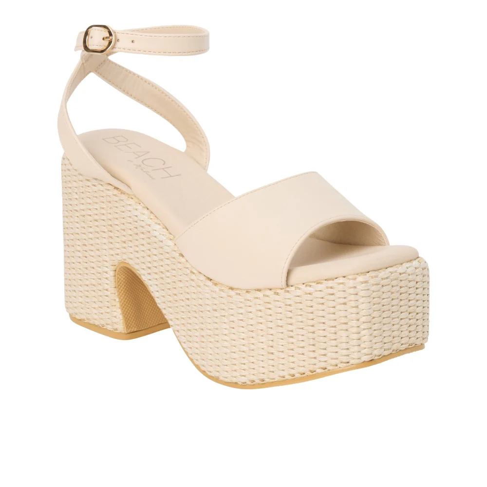 Arden Platform Block Heel Ankle Strap Sandals - Image 2