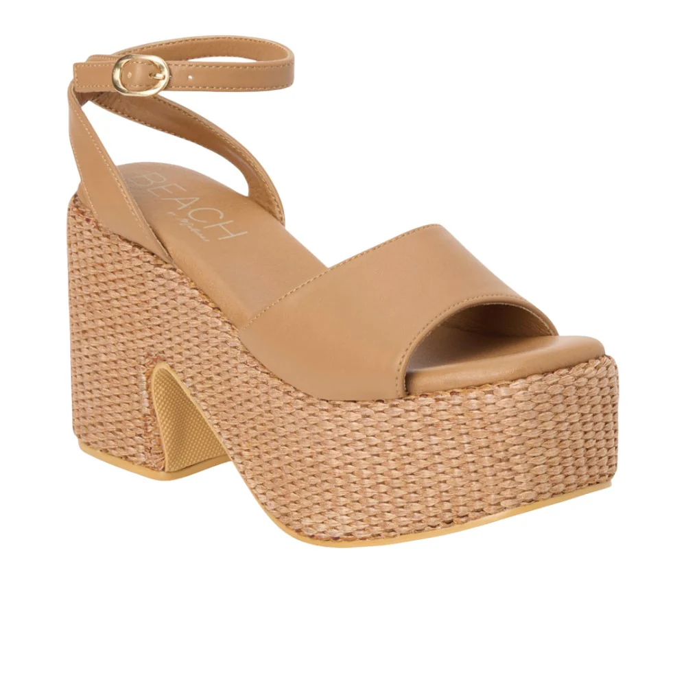 Arden Platform Block Heel Ankle Strap Sandals - Image 2