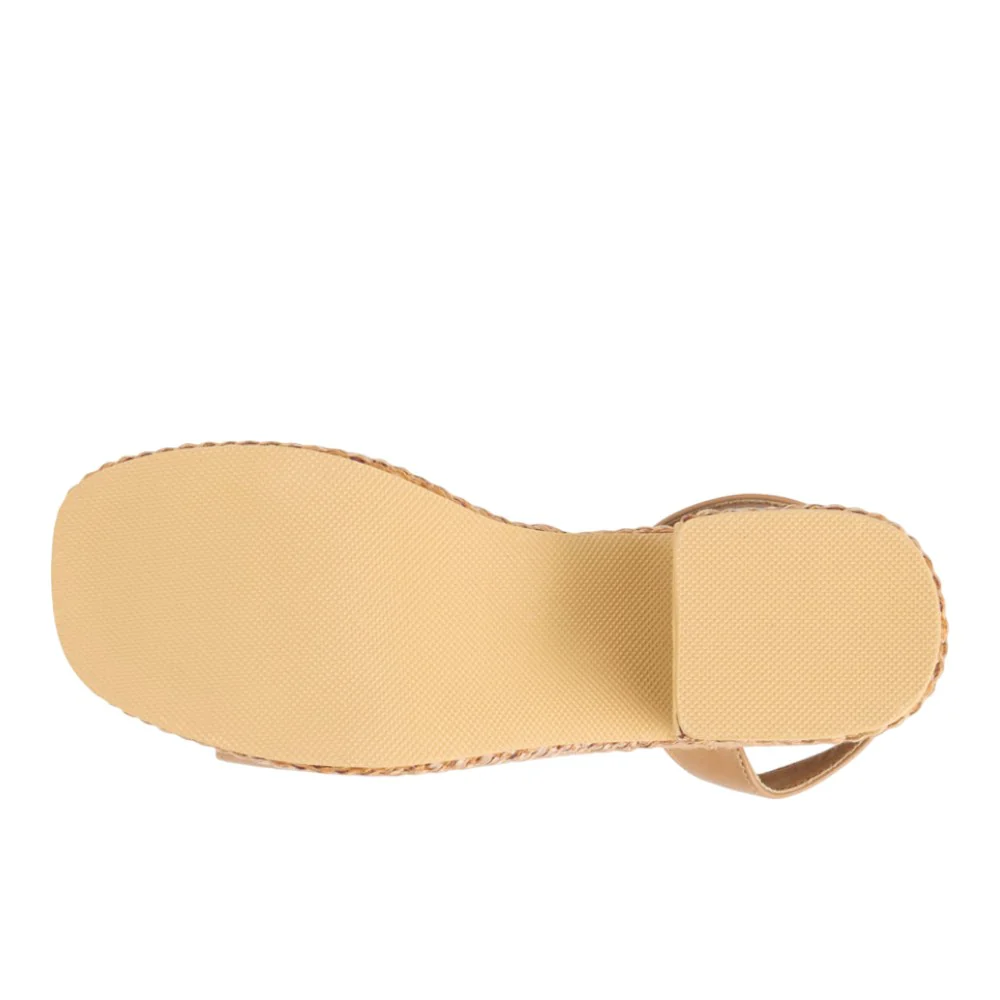 Arden Platform Block Heel Ankle Strap Sandals - Image 5