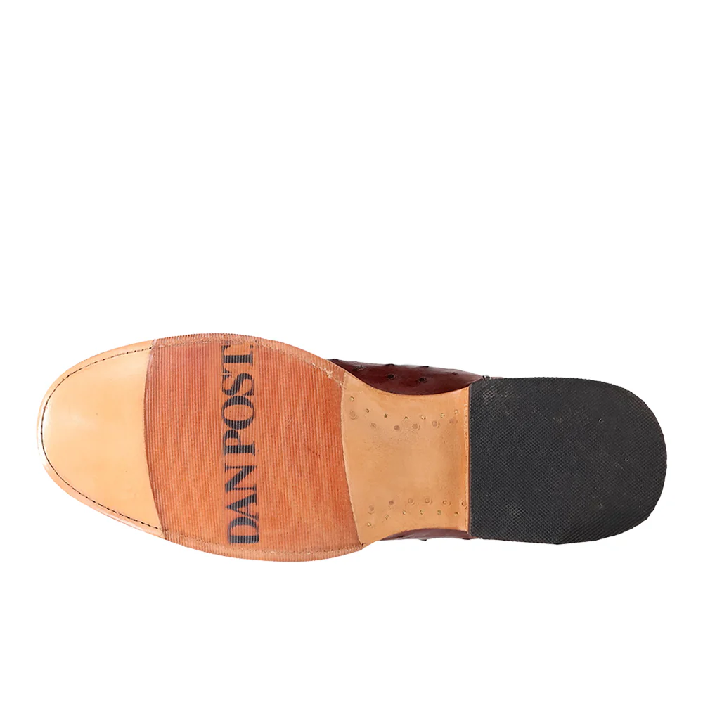 Ardor Full Quill Ostrich Round Toe Pull On Cowboy Boots - Image 5
