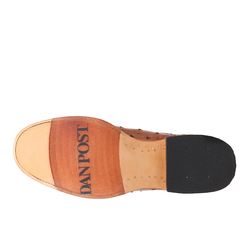 Ardor Full Quill Ostrich Round Toe Pull On Cowboy Boots - Image 5