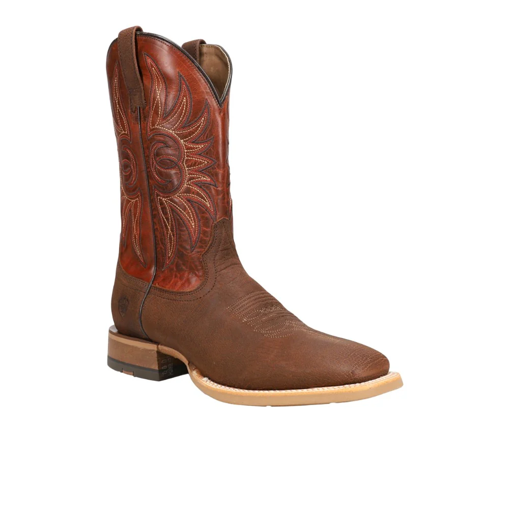 Arena Winner Embroidered Square Toe Pull On Cowboy Boots - Image 2