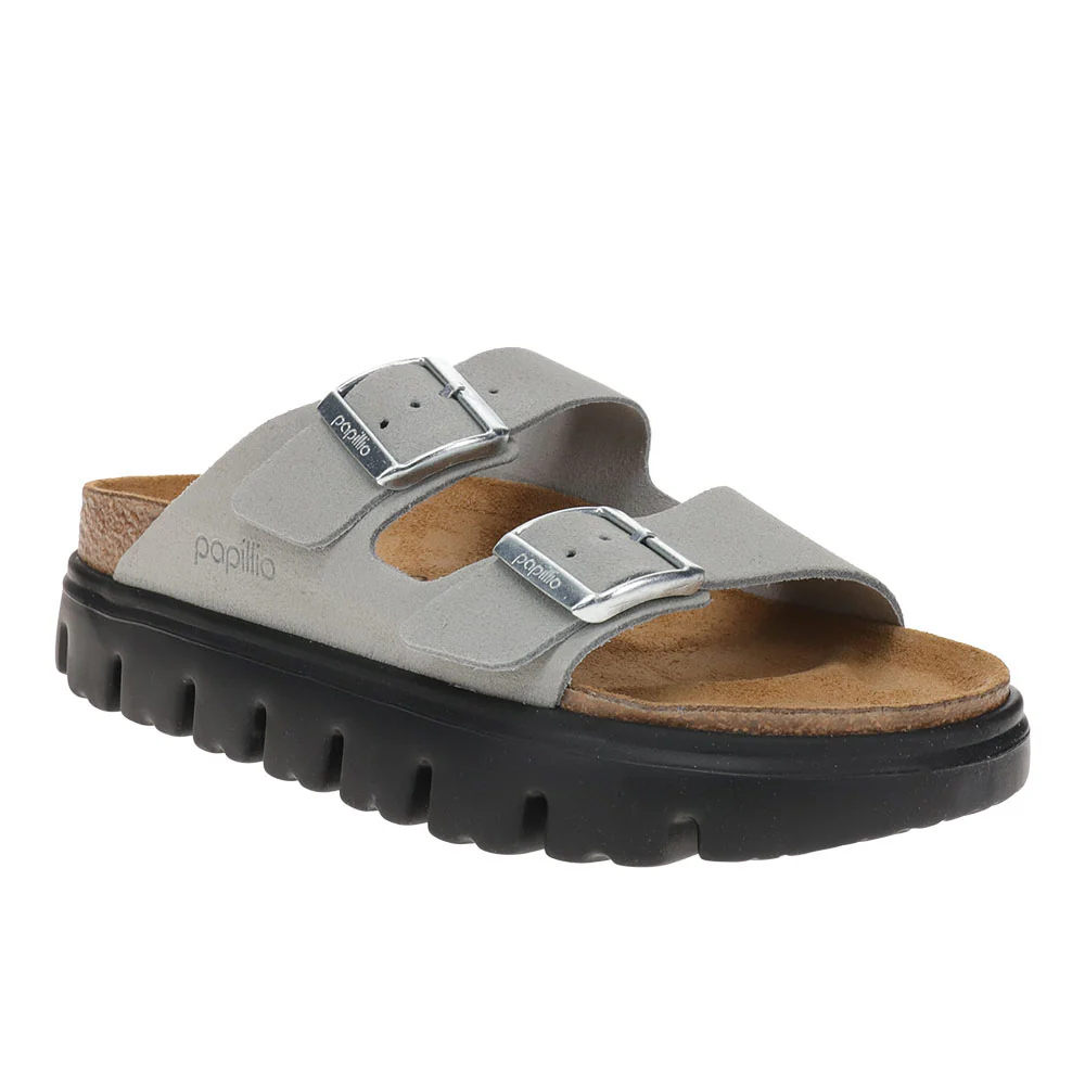 Arizona Chunky Suede Leather Sandals - Image 2