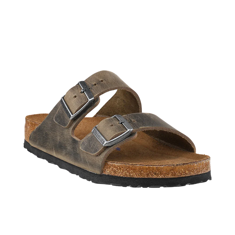 Arizona Soft Footbed Oiled Leather Sandals - Image 2