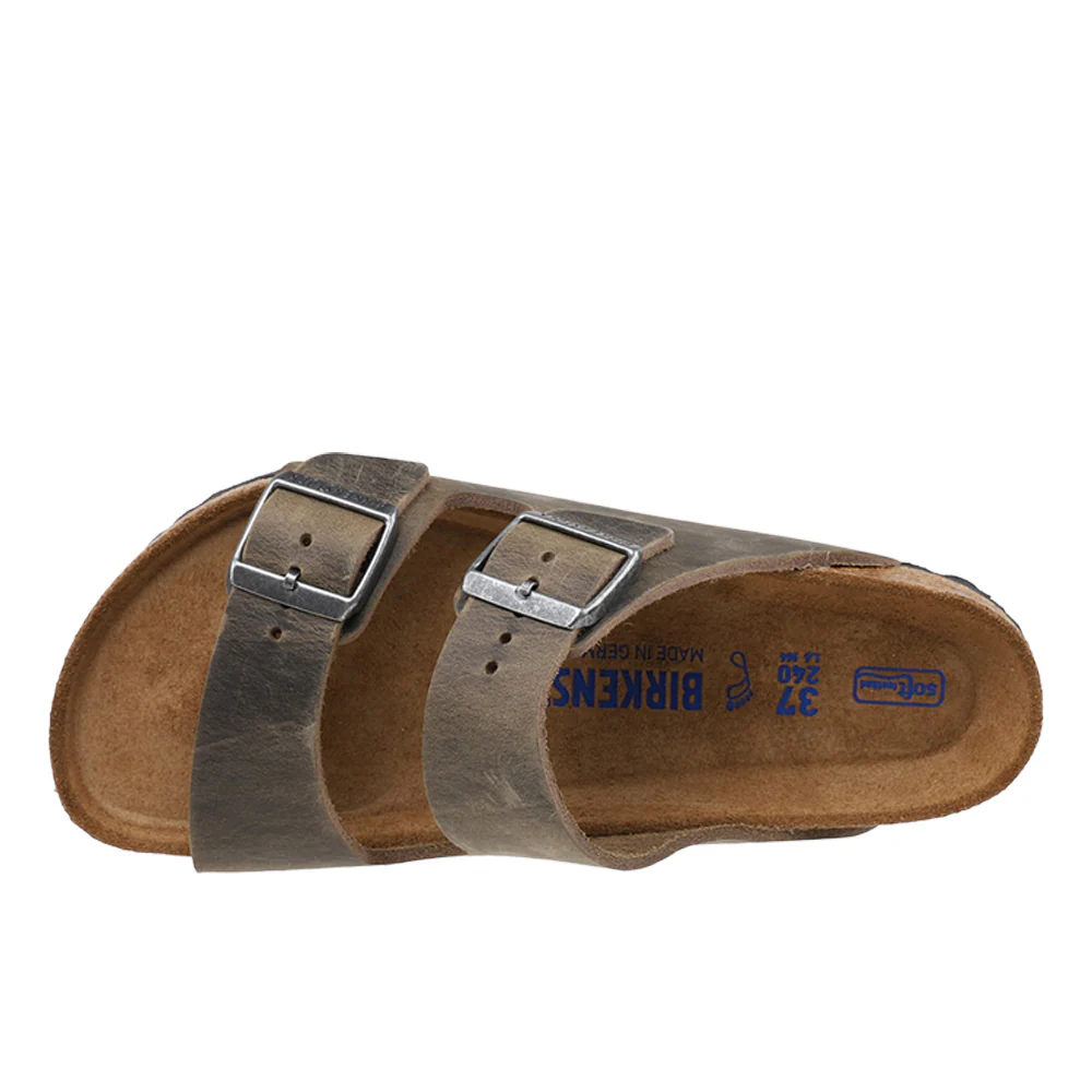 Arizona Soft Footbed Oiled Leather Sandals - Image 4