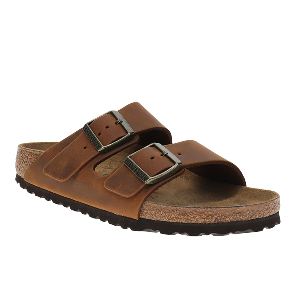 Arizona Oiled Leather Footbed Sandals - Image 2