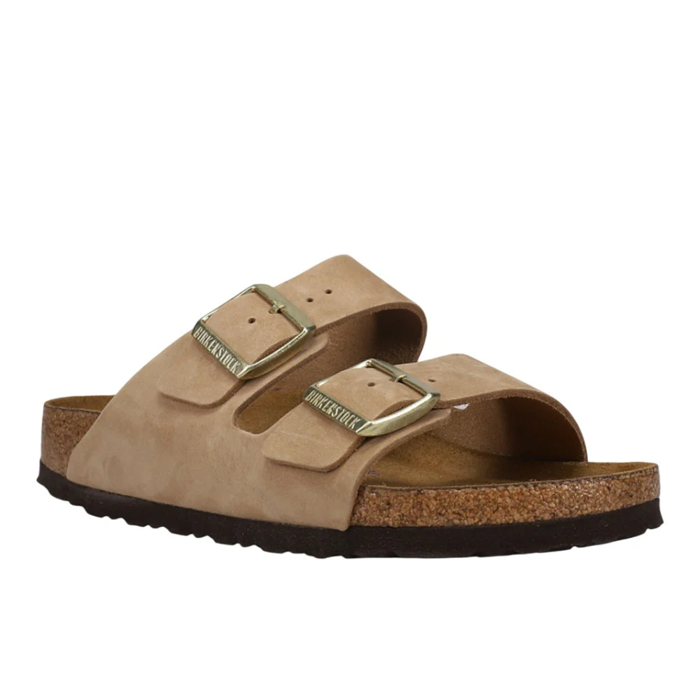 Arizona Soft Footbed Nubuck Leather Sandals - Image 2