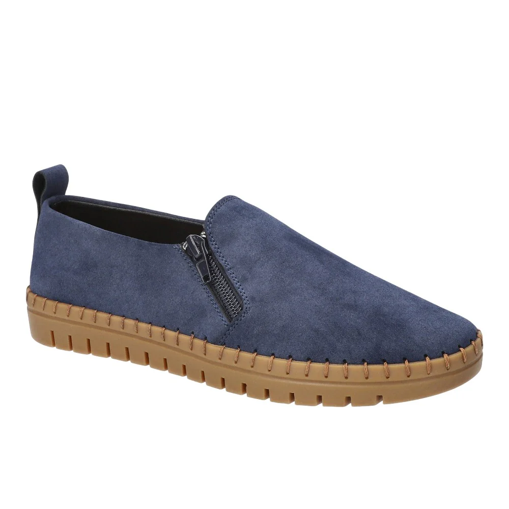 Astoria Side Zip Slip On Flats - Image 2