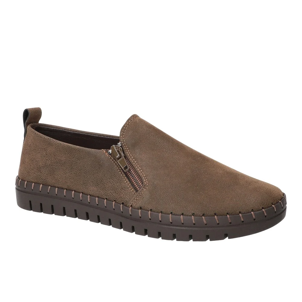 Astoria Side Zip Slip On Flats - Image 2