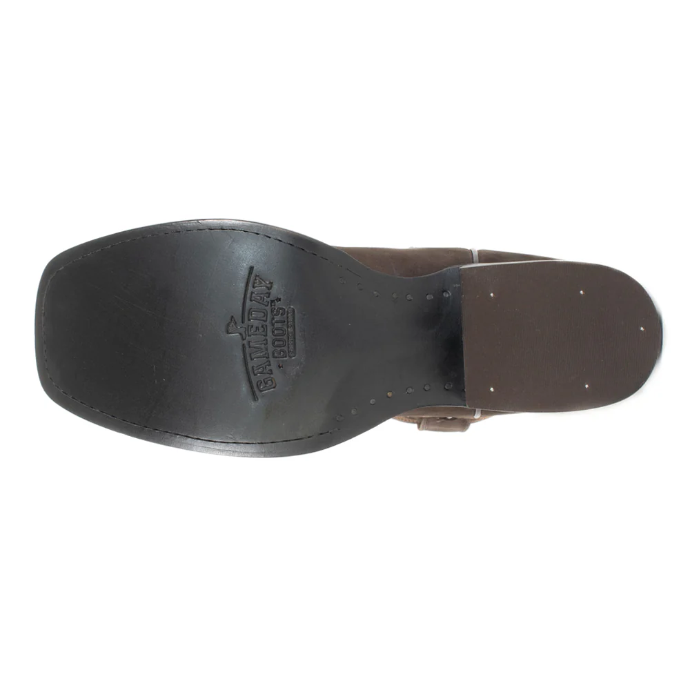 Auburn University Embroidered Round Toe Cowboy Boots - Image 5