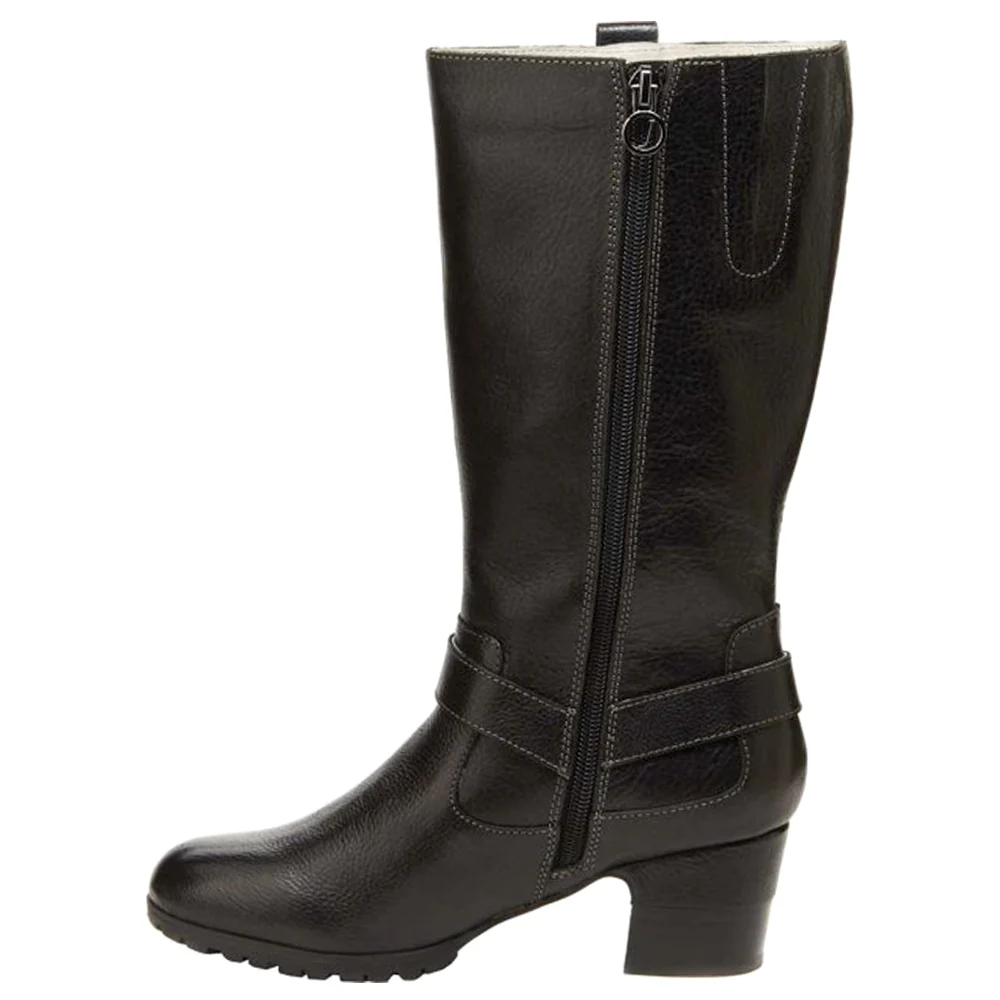 Autumn Tall Zippered Boots - Image 3