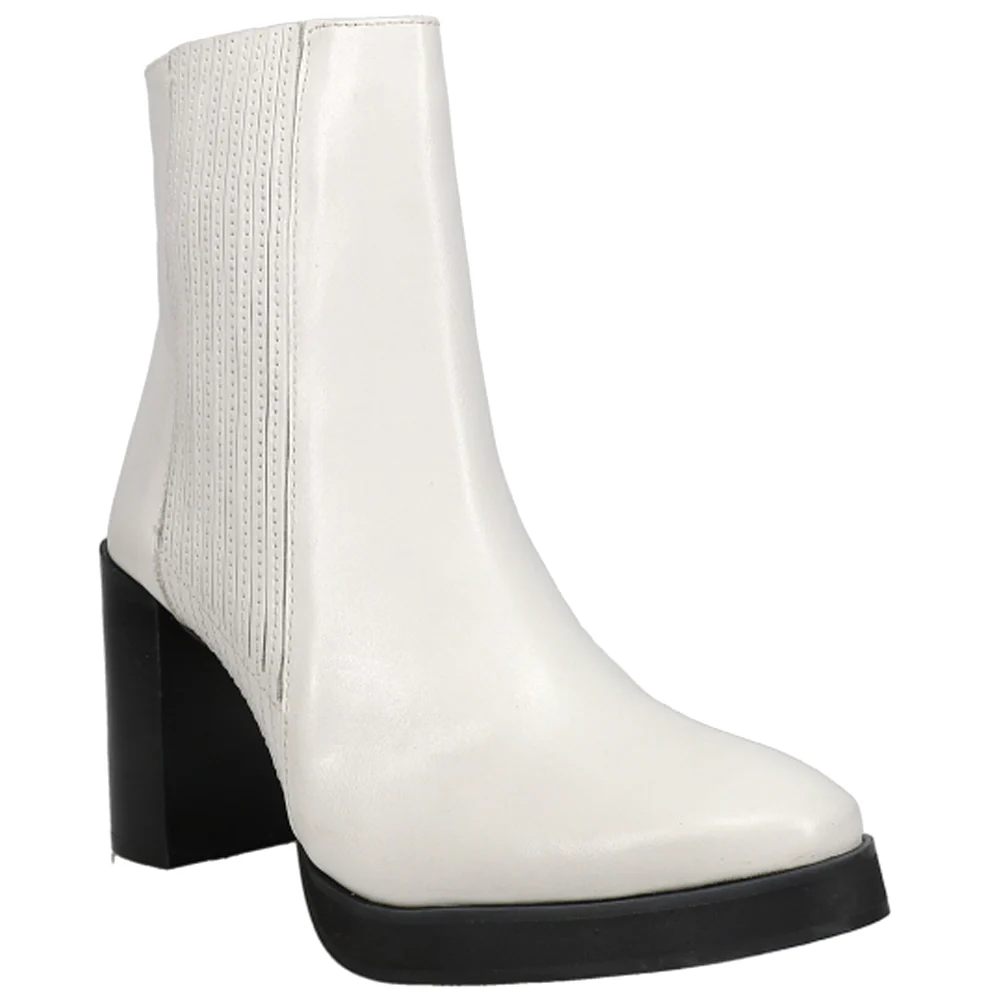 Ava Round Toe Chelsea Booties - Image 2