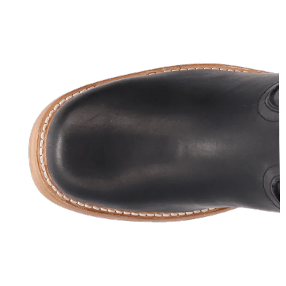 Avalon Embroidered Round Toe Pull On Boots - Image 4