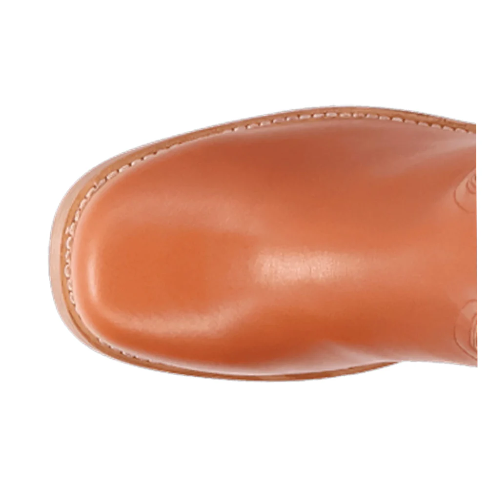 Avalon Embroidered Round Toe Pull On Boots - Image 4