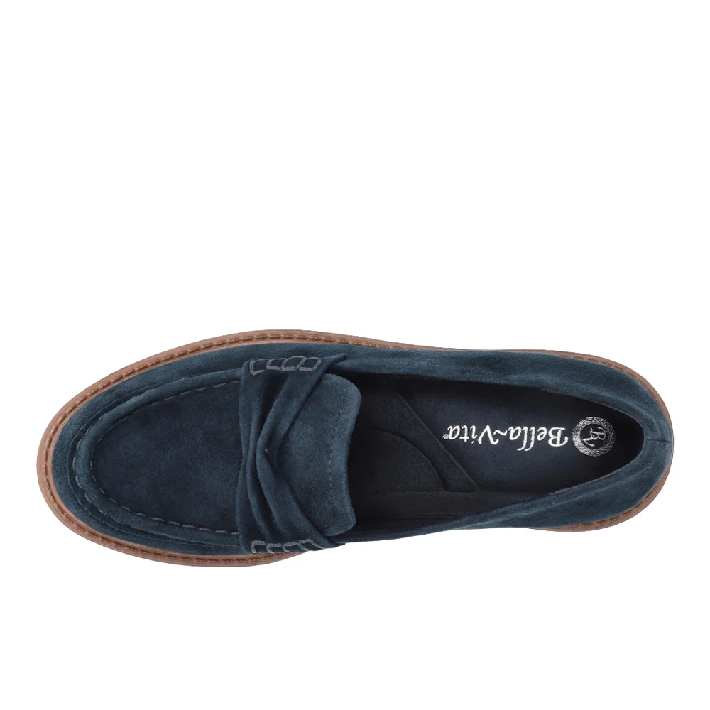 Avalon Lug Platform Slip On Loafers - Image 4