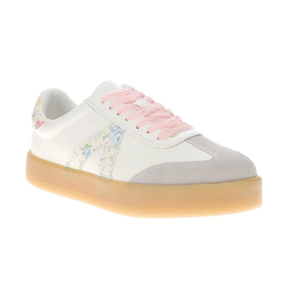 Axel Floral Lace Up Sneakers - Image 2