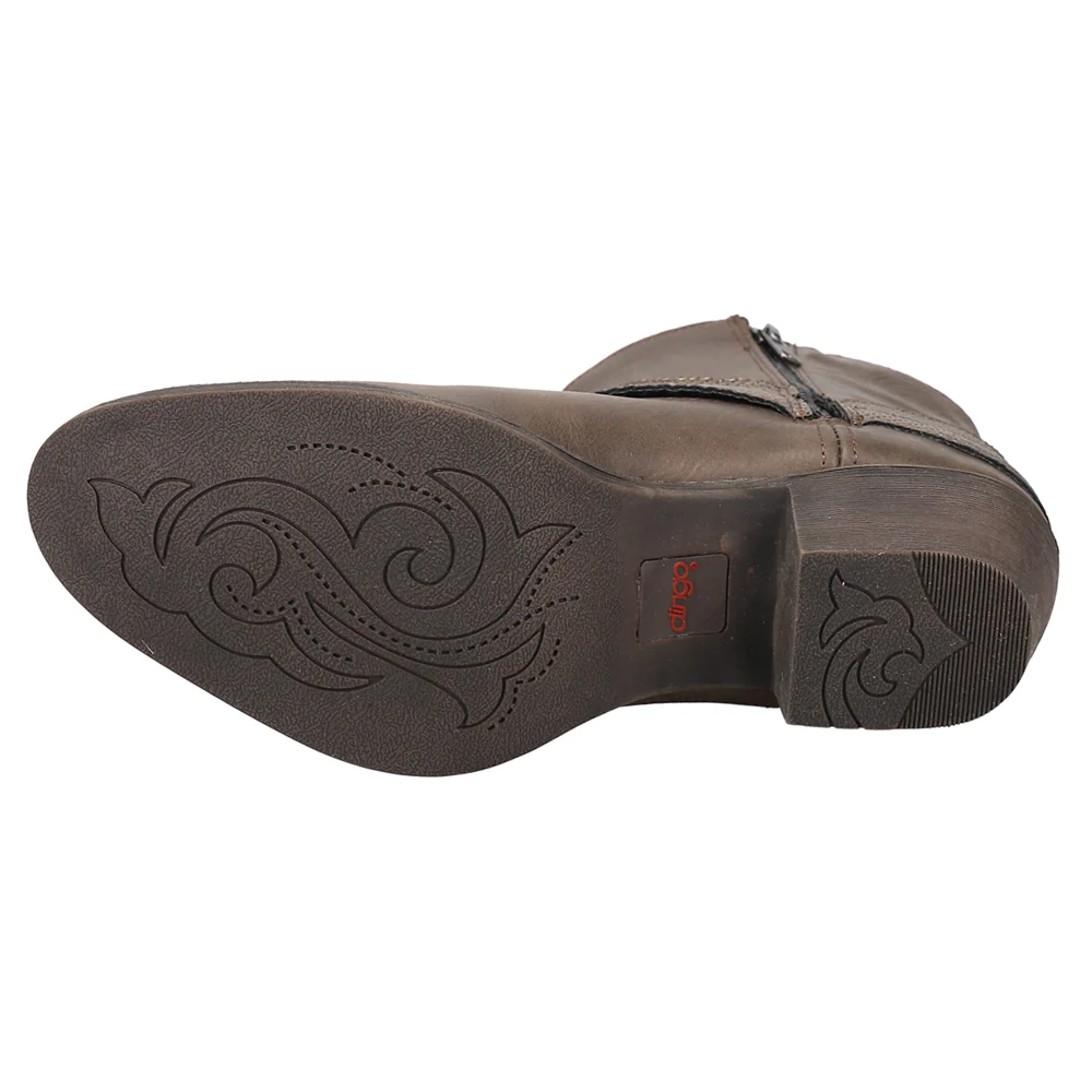 Aydra Embroidered Round Toe Cowboy Booties - Image 5