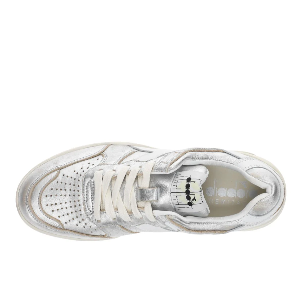 B.560 Metallic Lace Up Sneakers - Image 4