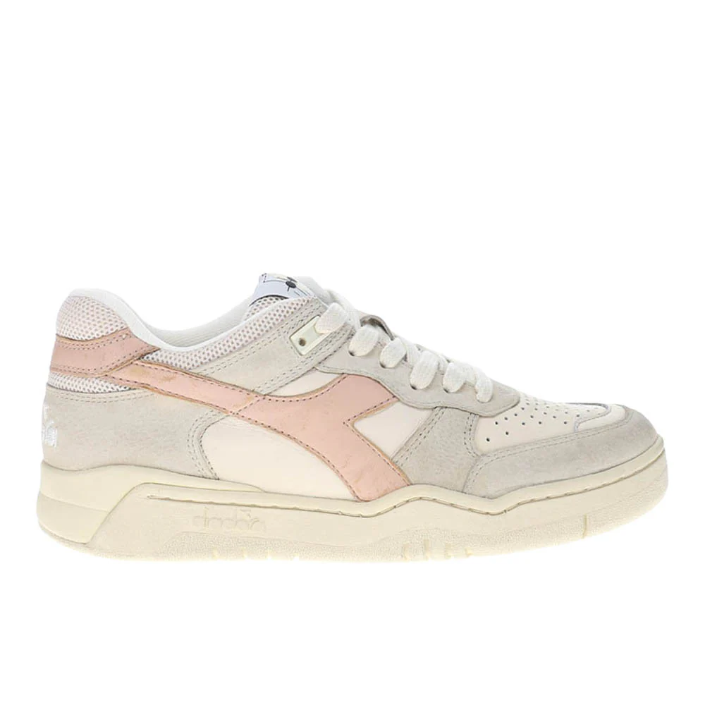 B.560 Pigskin Used Lace Up Sneakers