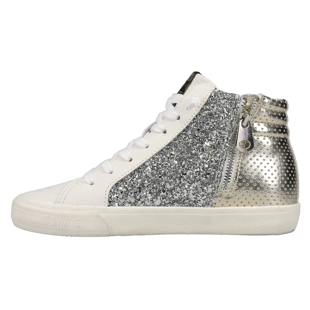 Bailey Glitter High Top Sneakers - Image 3
