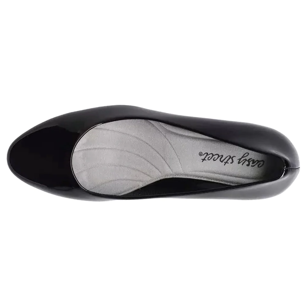 Ballari Round Toe Block Heel Pumps - Image 4