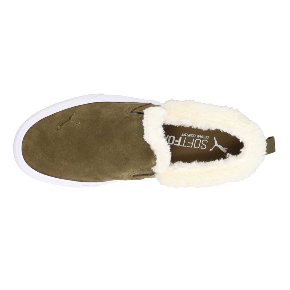 Bari Comfort Shearling Slip On Sneakers - Image 4