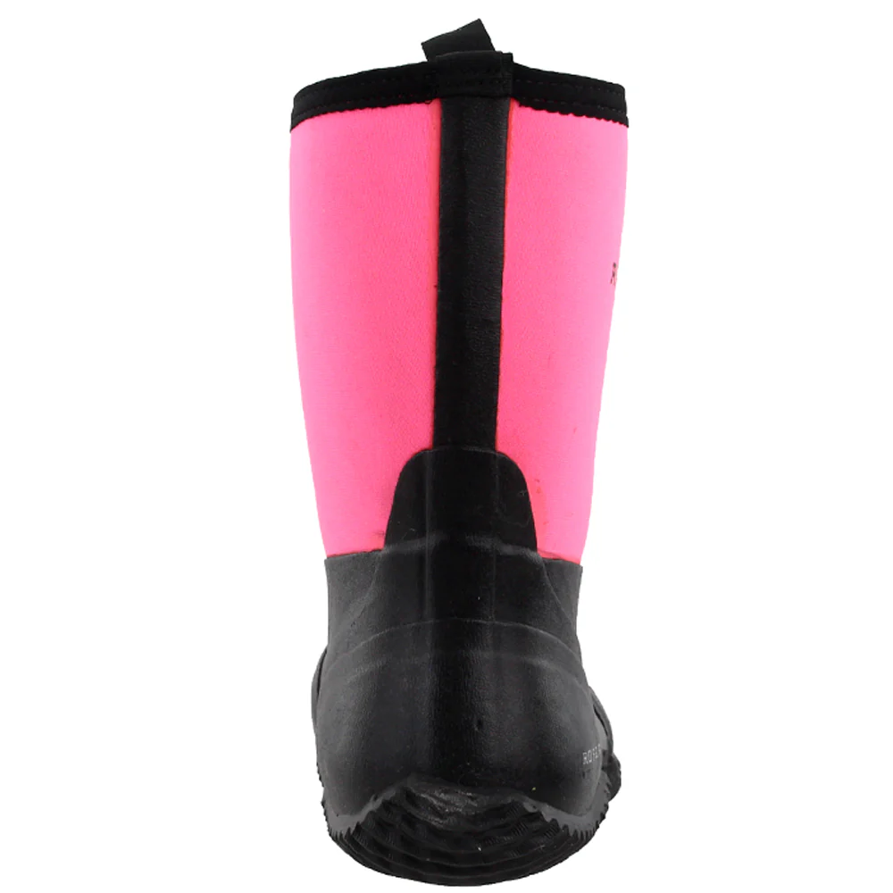 Barnyard 9 Inch Round Toe Rain Boots - Image 3