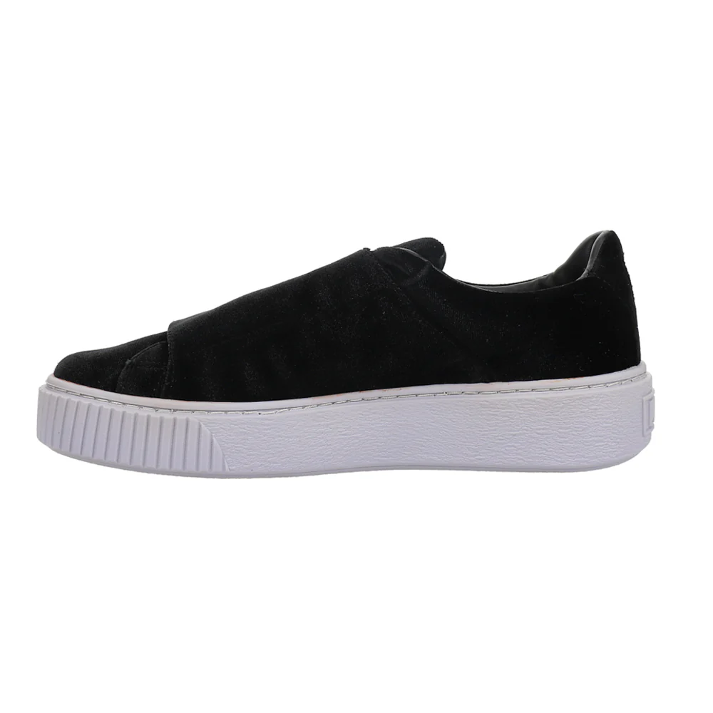 Basket Strap Velvet Rope Platform Sneakers - Image 3