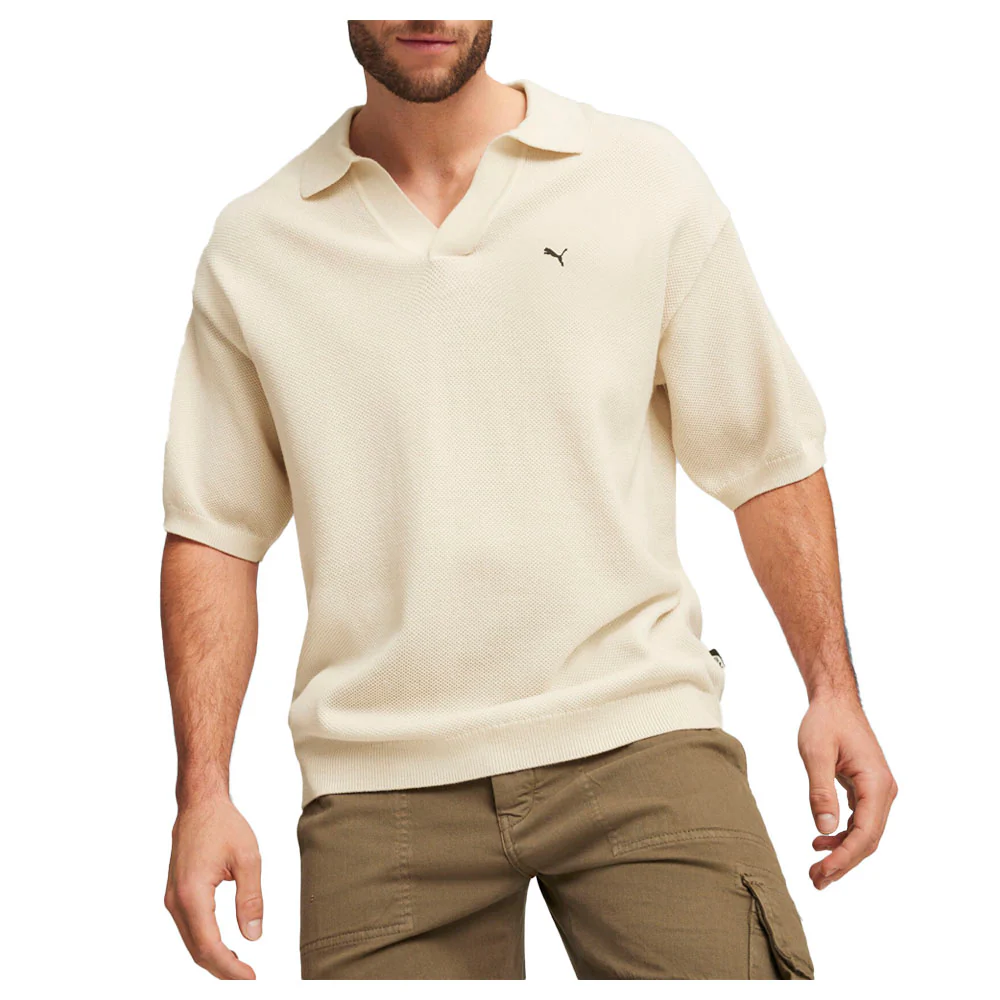 Basketball Nostalgia Knitted Short Sleeve Polo Shirt - Image 3