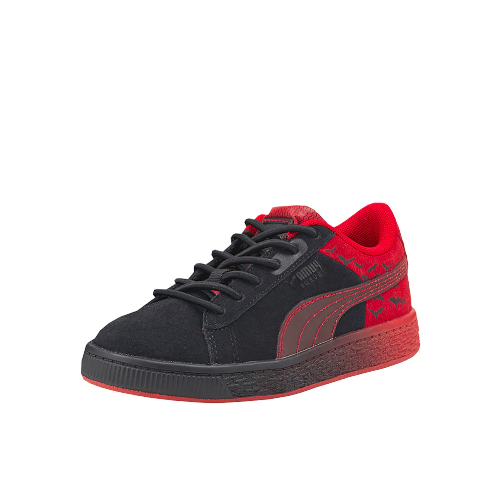 PUMA X BATMAN Suede Classic Lace Up Sneakers (Little Kid) - Image 2