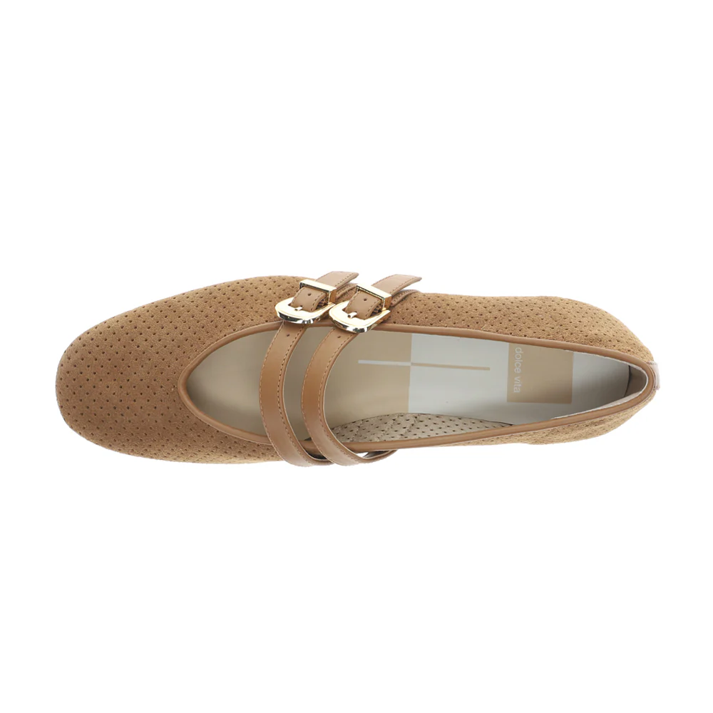 Baylee Perforated Mary Jane Ballet Flats - Image 4