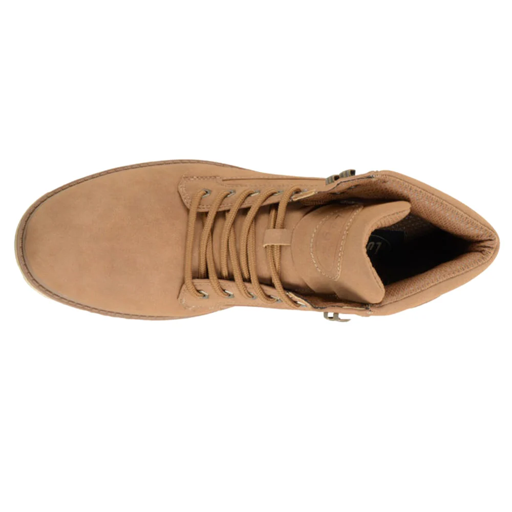 Bedrock Hi Round Toe Lace Up Boots - Image 4