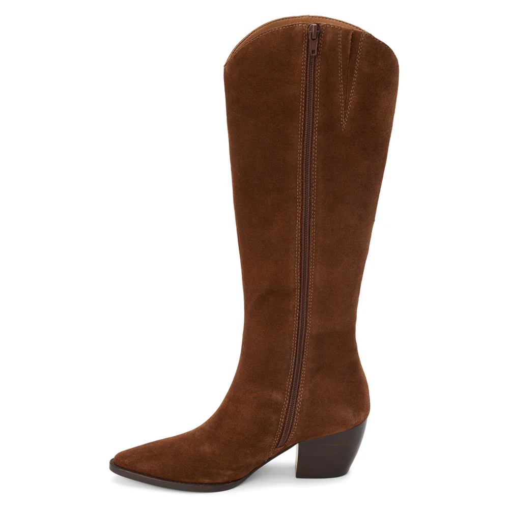 Bellamy Pointed Toe Zippered Boots - Image 3