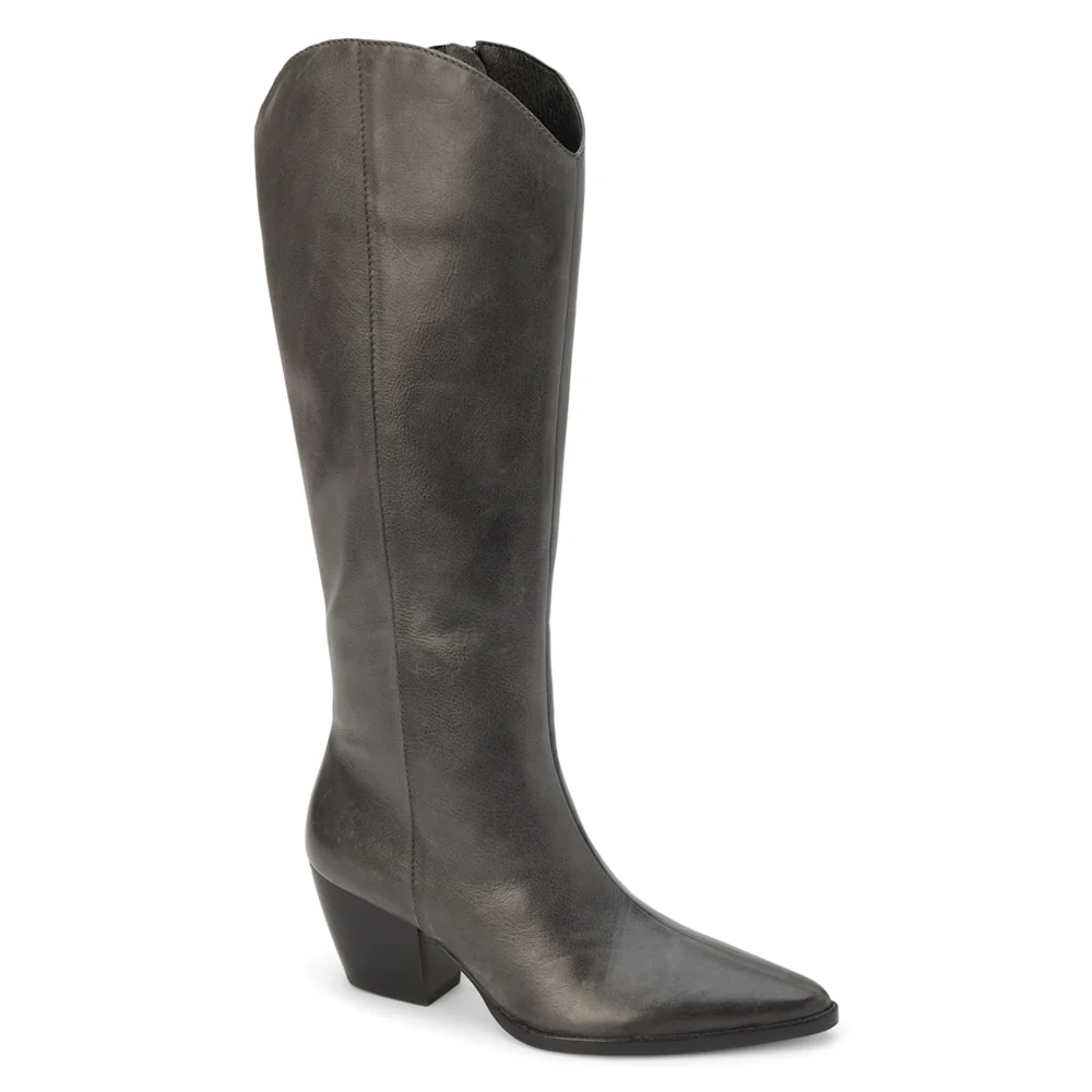 Bellamy Pointed Toe Zippered Boots - Image 2