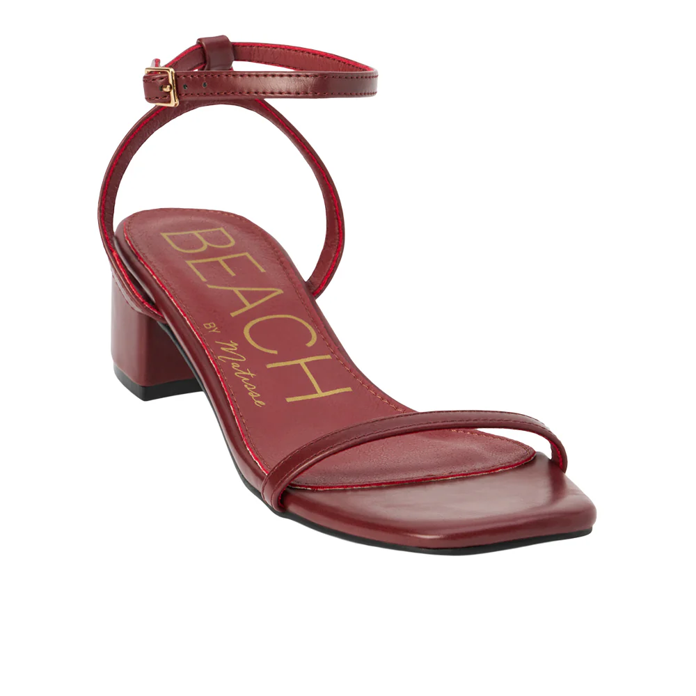 Belle Block Heel Ankle Strap Sandals - Image 2