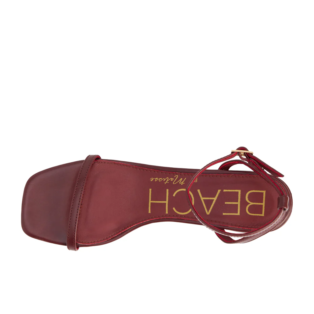 Belle Block Heel Ankle Strap Sandals - Image 4