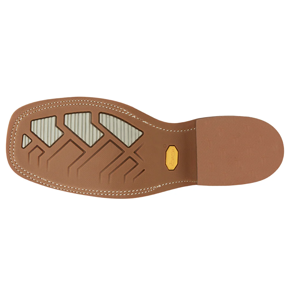 Bender Square Toe Pull On Cowboy Boots - Image 5
