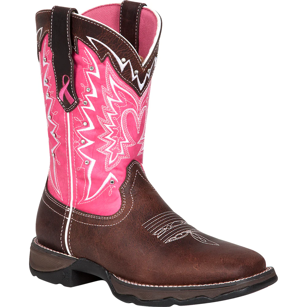 Benefiting Stefanie Spielman Square Toe Cowboy Boots - Image 2