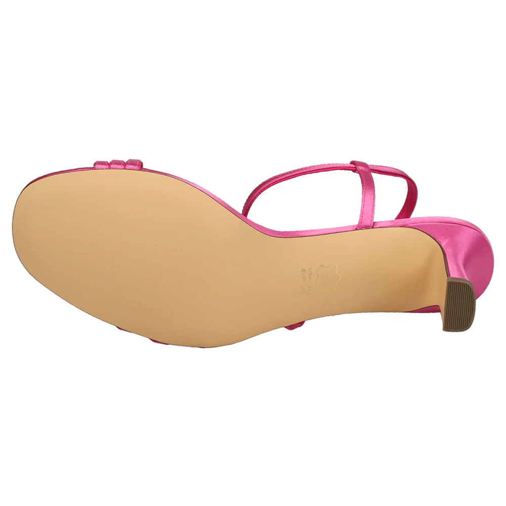 Beverly Metallic Evening Sandals - Image 5