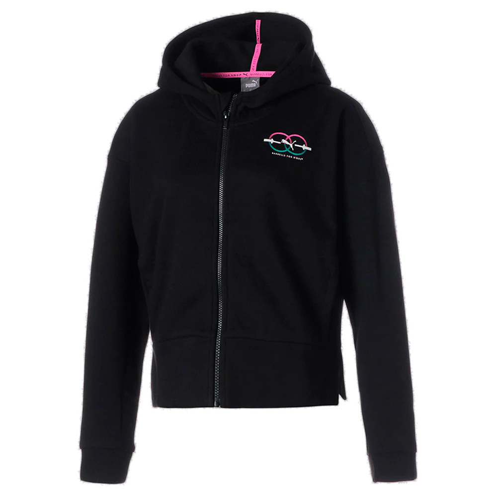 PUMA X BARBELLS FOR BOOBS Training Full Zip Hoodie