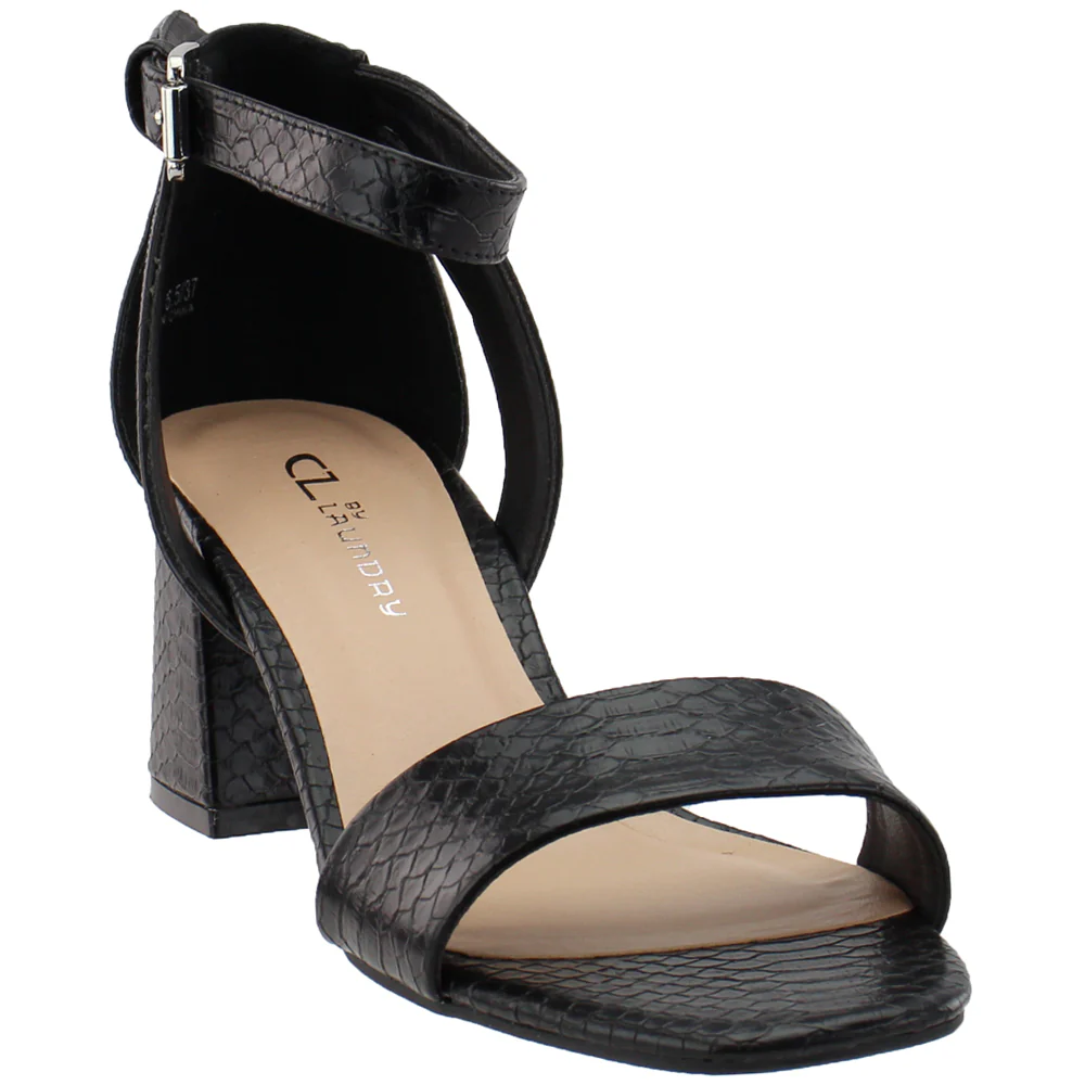 Big Heart Snake Ankle Strap Sandals - Image 2