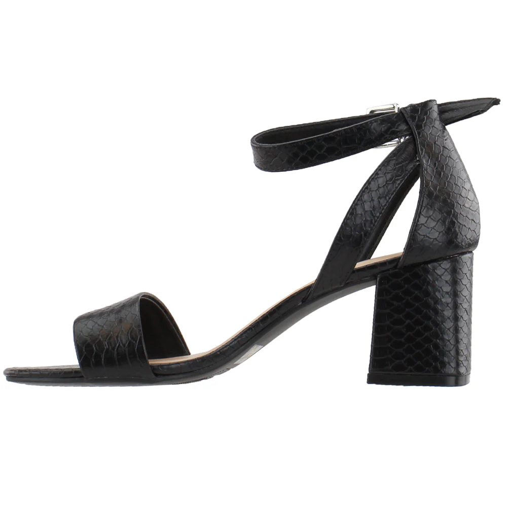 Big Heart Snake Ankle Strap Sandals - Image 4