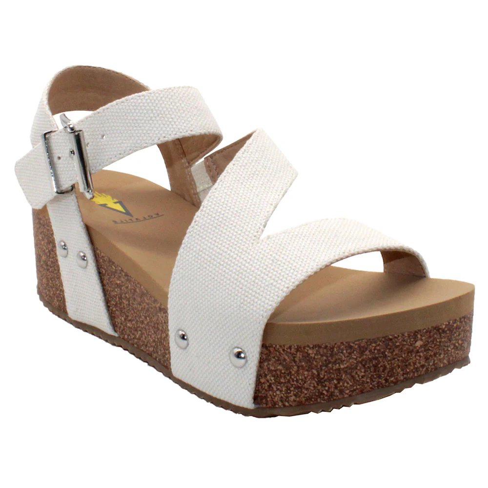 Biloxi Ankle Strap Wedge Sandals - Image 2