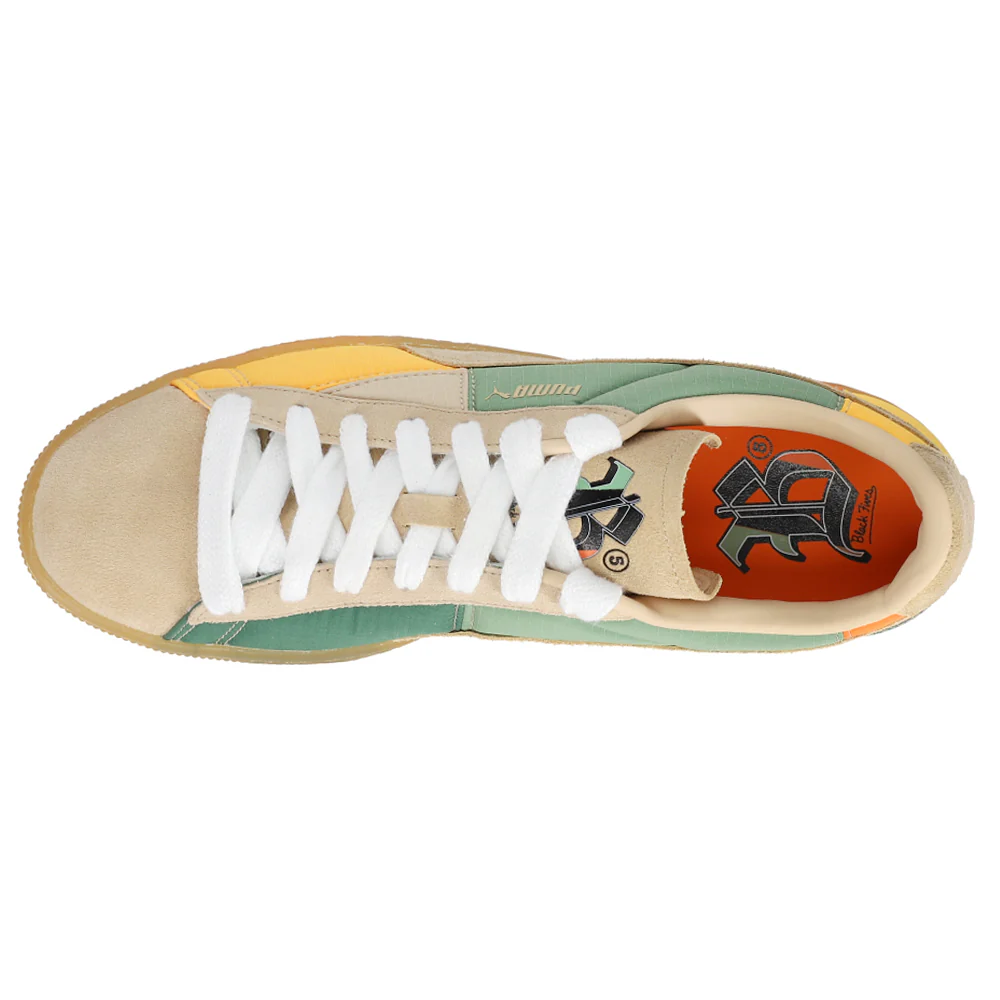 PUMA X BLACK FIVES Suede Lace Up Sneakers - Image 4
