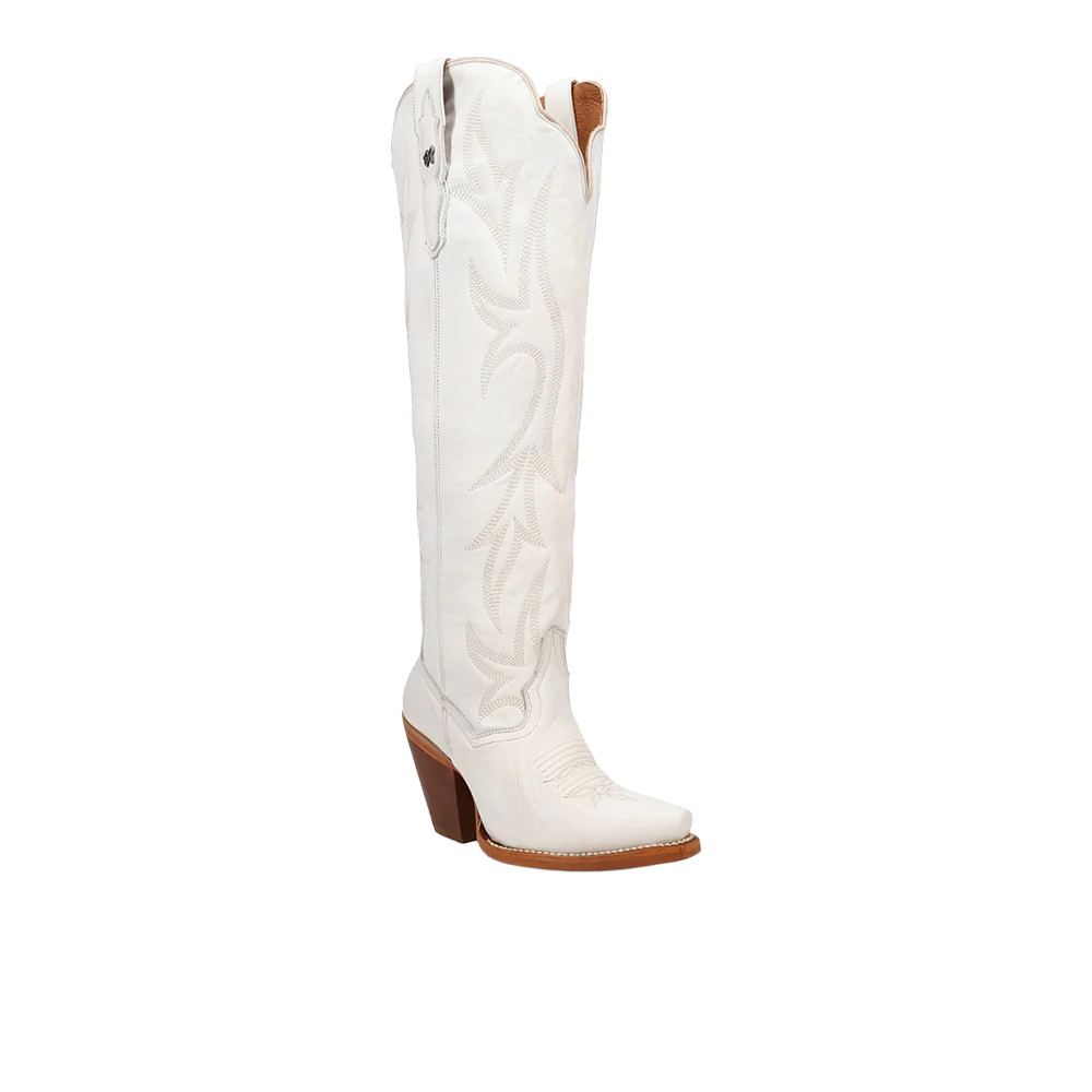Blissful Beauty Leather Snip Toe Zippered Cowboy Boots - Image 2