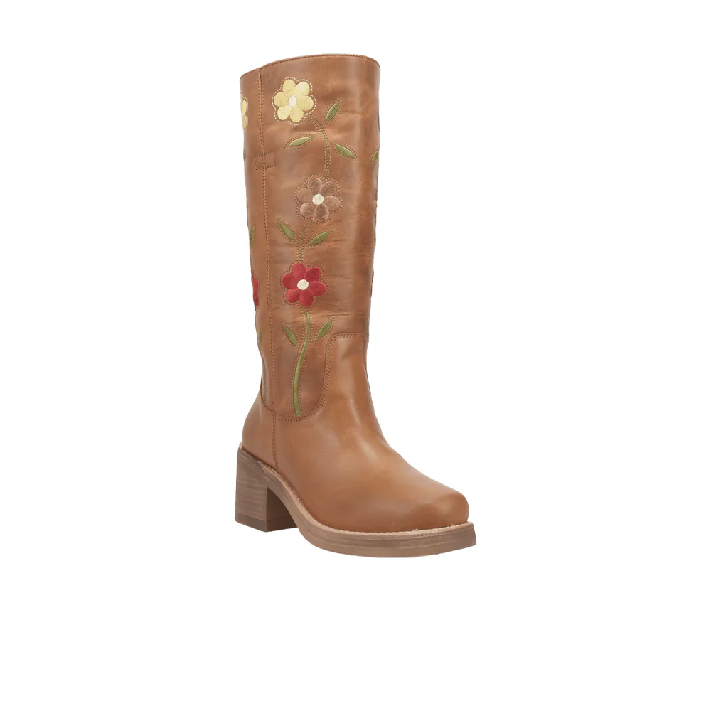 Bloom Leather Round Toe Cowboy Boots - Image 2